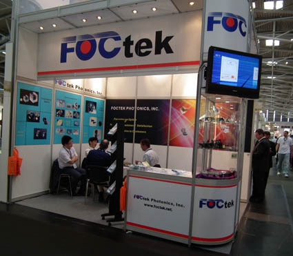 福特科成功参加2011年德国慕尼黑激光、光电展